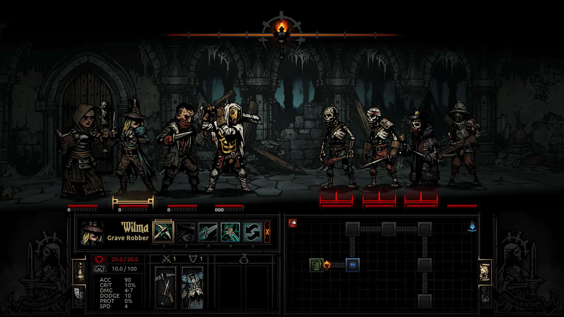 暗黑地牢 DarkestDungeon 中文版游戏封面